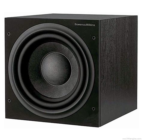 It's beefy enough to make its sonic presence heard and felt, but not too big where it becomes overbearing in your room. . Bowers and wilkins subwoofer